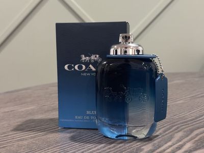 Blue coach cologne