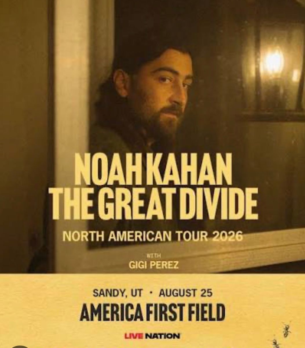 Noah Kahan Concert Tickets - August 25, 2026 - America First Field (2 Tickets) - Best seats for this price!