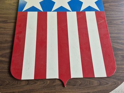 Vintage Flag sign stars and stripes