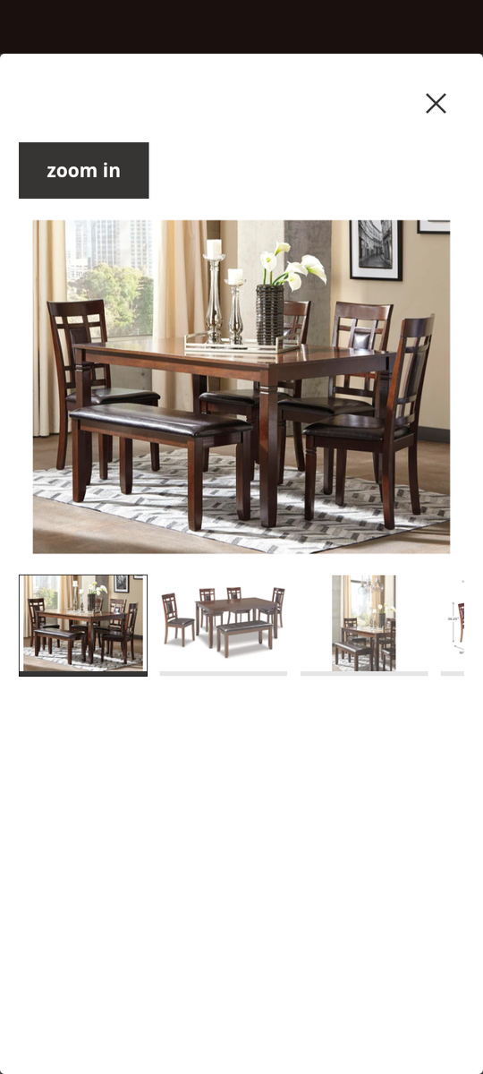 Ashley Furniture Bennox Dining Set