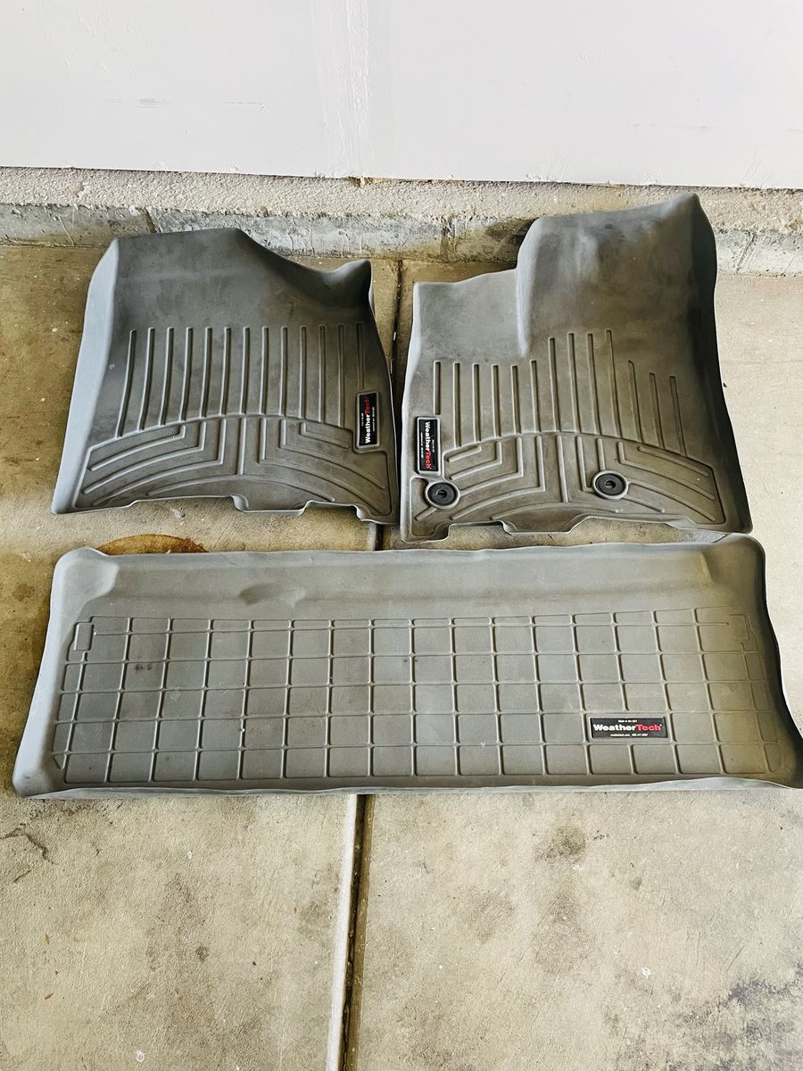 Toyota Sienna Weather Tech Floor mats (used)