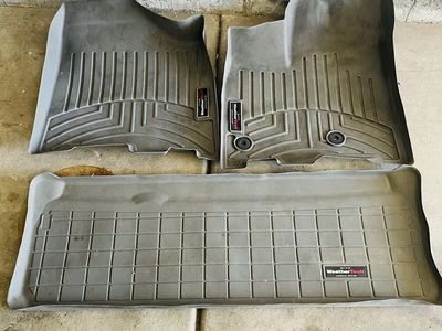 Toyota Sienna Weather Tech Floor mats (used)