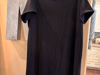 Black T-Shirt Dress XXL