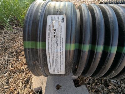 8" Corrugated Double Wall HDPE Pipe