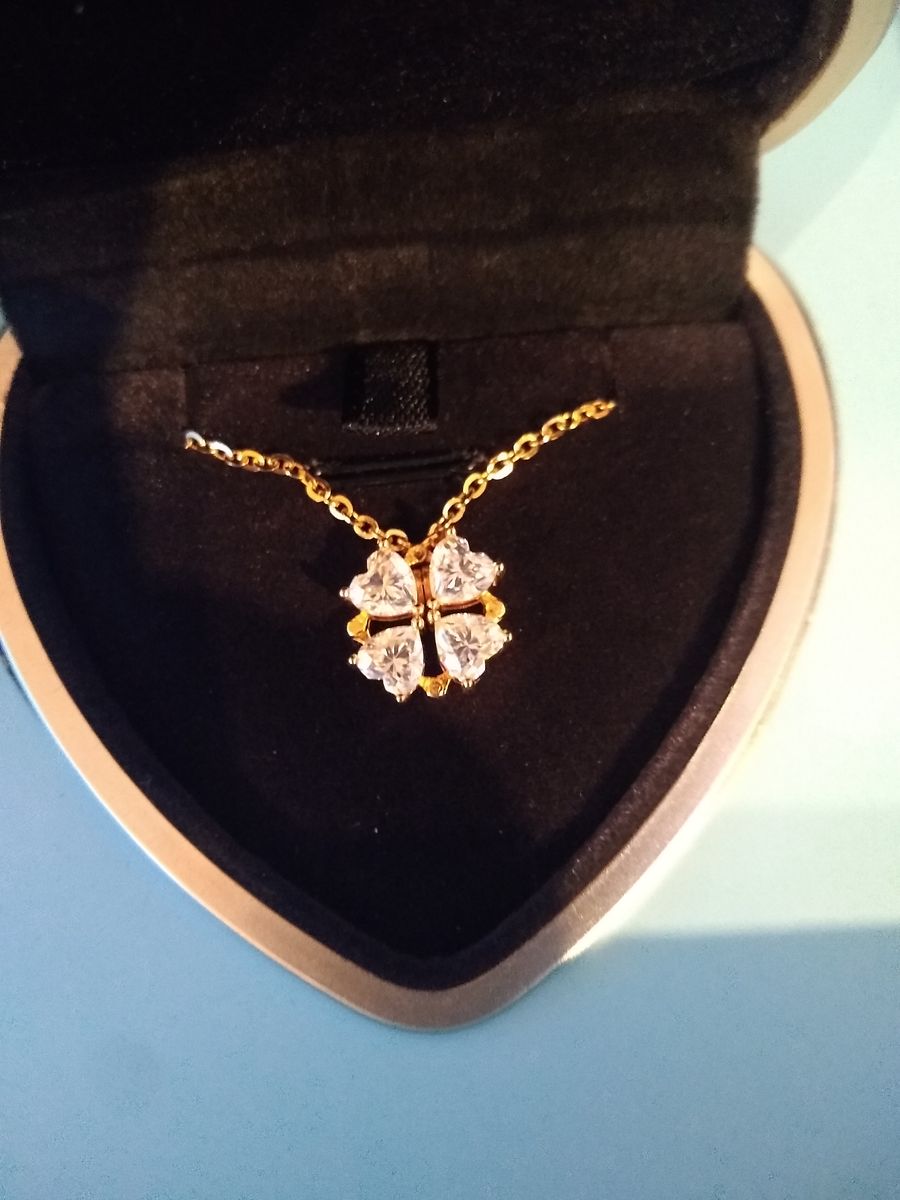 New diamond necklace
