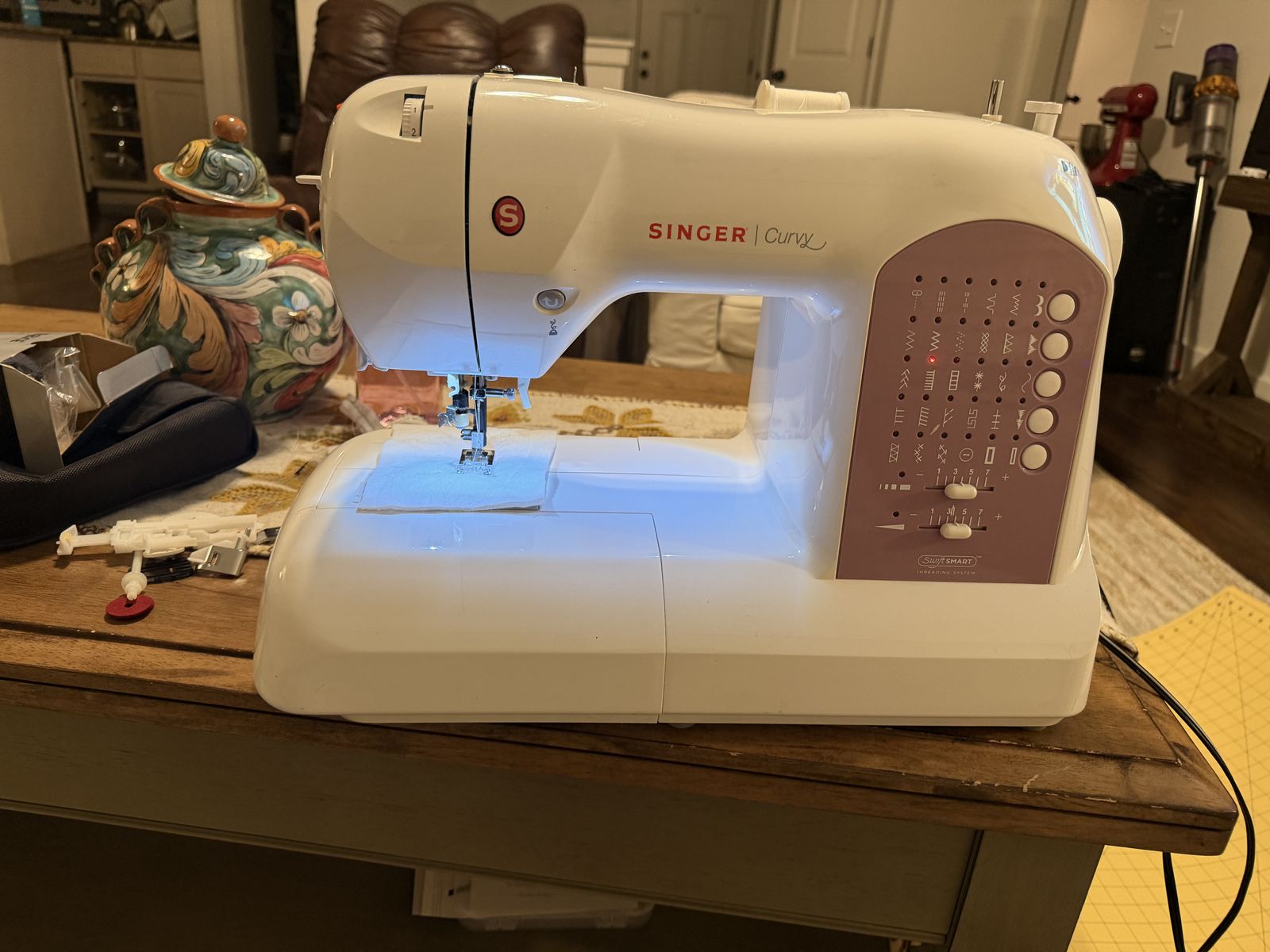 Singer Curvy  Sewing Machine