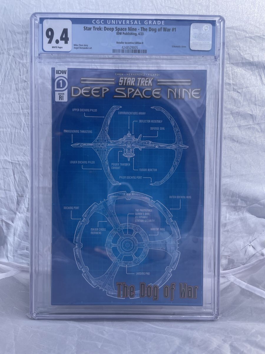Star Trek: Deep Space 9/The Dogs of War 1 CGC 9.4