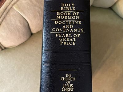 Holy Bible, Book of Mormon, Doctrine & Covenants, Pearl of Great Price - LDS Standard Works