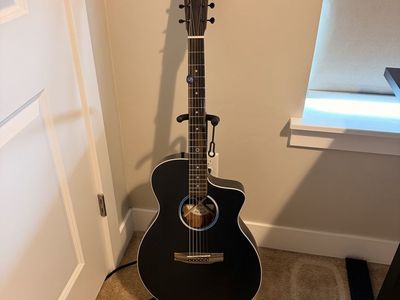 Martin SCE Black Acoustic Electric Guitar