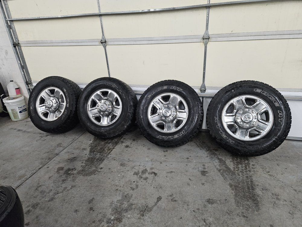 LT 275/70R18 any dodge or ram 8x6.5