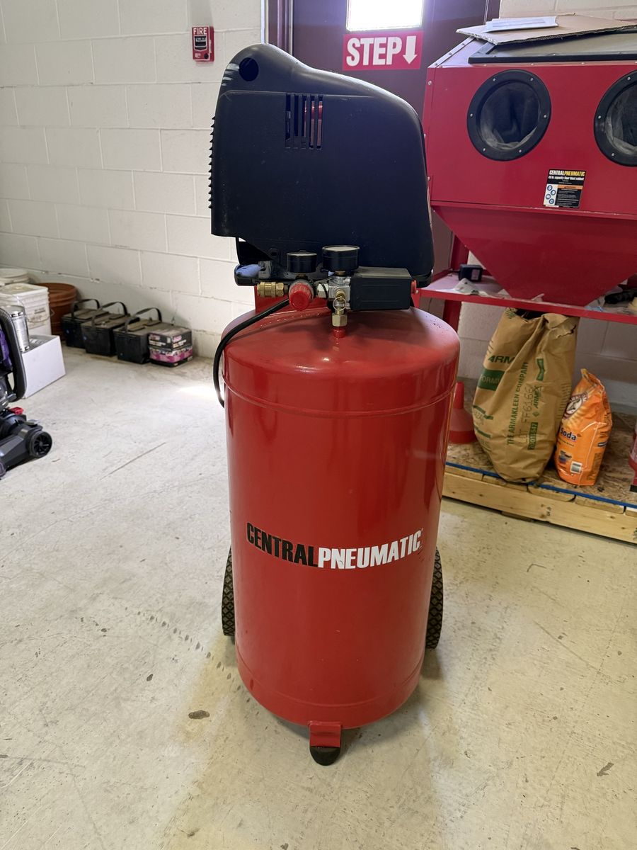 Central Pneumatic air compressor