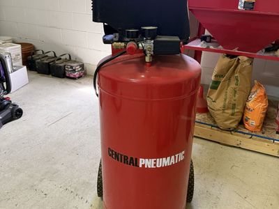 Central Pneumatic air compressor