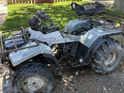 Suzuki QuadRunner 250 4x4 ATV - Rough Condition, for Parts or Project