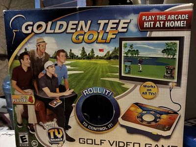 Jakks Pacific Golden Tee Golf TV Games Plug and Play Video Game