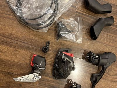 2024 SRAM Rival eTap AXS Electronic Groupset Shifters and Derailleurs