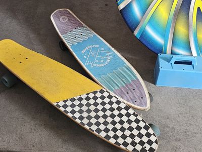 Longboards $10 each.