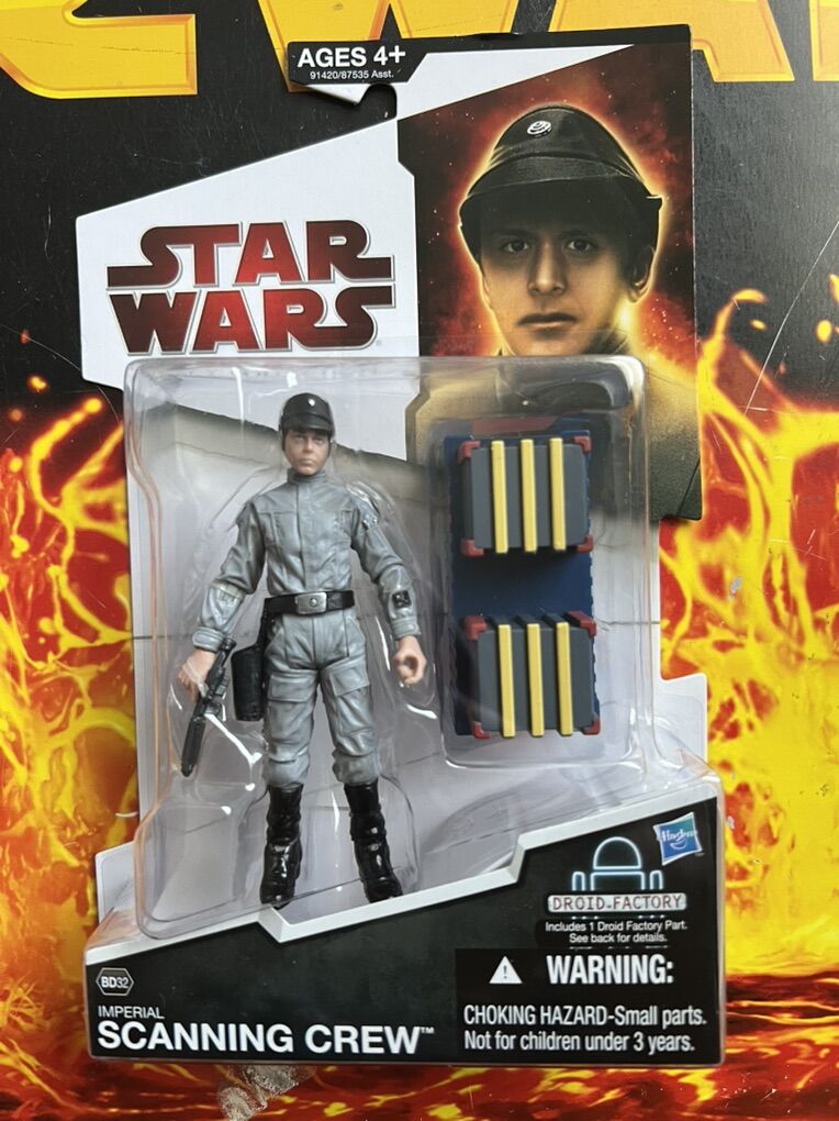 Star Wars Legacy Collection Imperial Scanning Crew