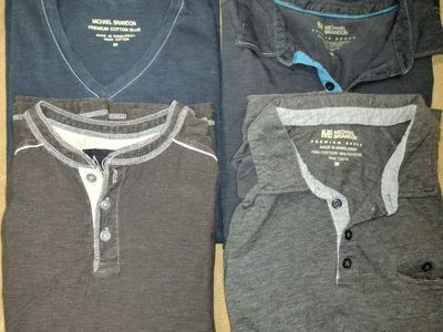 lot of men's shirts