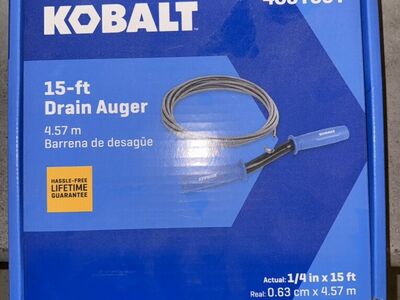 15 Ft Drain Auger