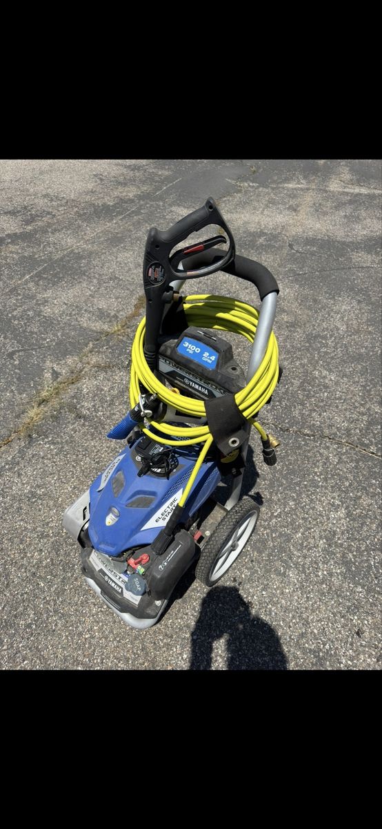 PowerStroke by Yamaha 3100 PSI 2.4 GPM Electric Start Pressure Washer
