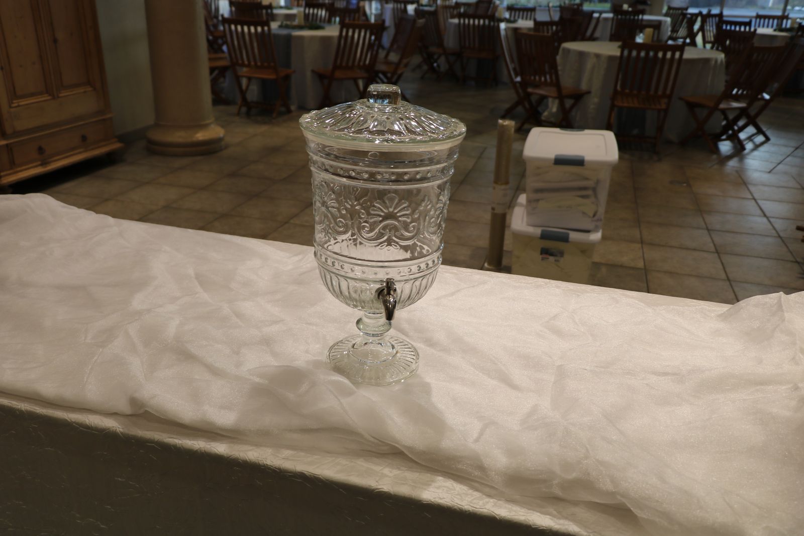 Glass Drink Dispenser