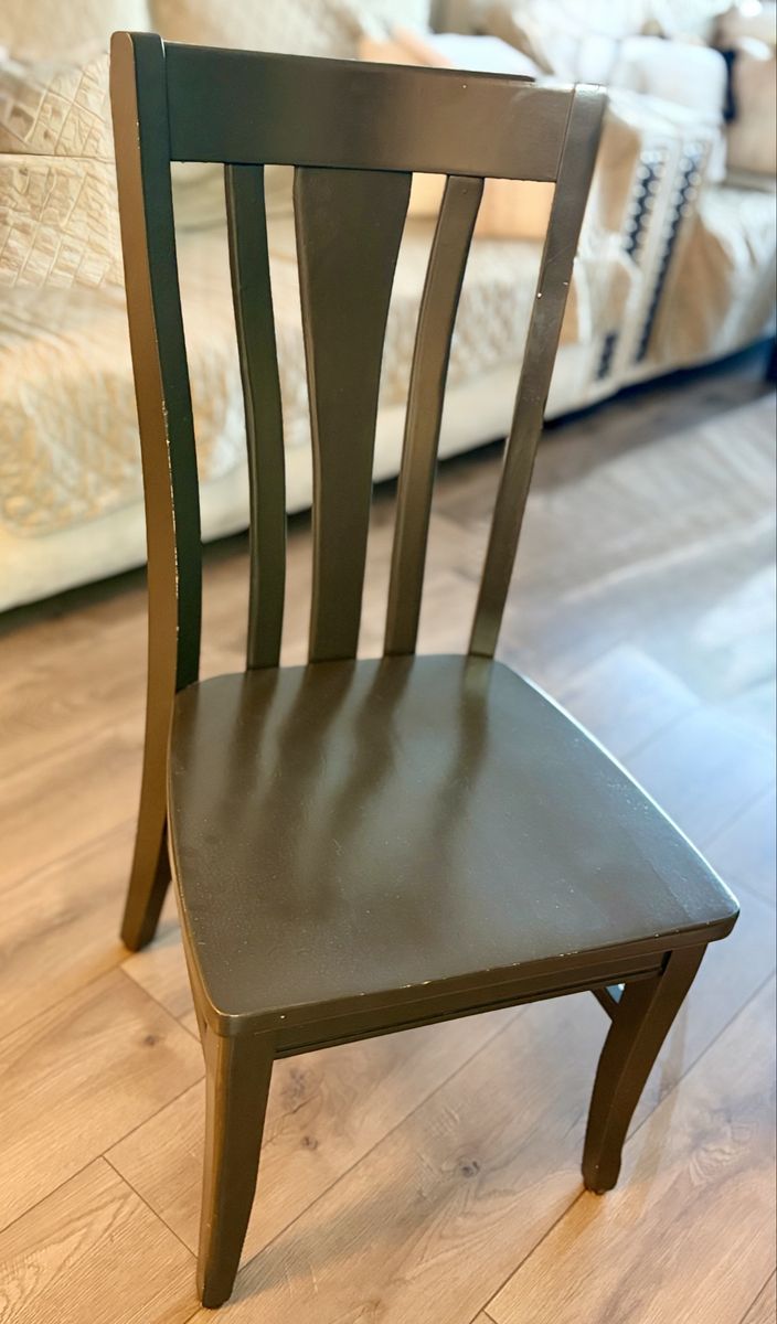 Wooden Dining Chair in Dark chocolate Finish