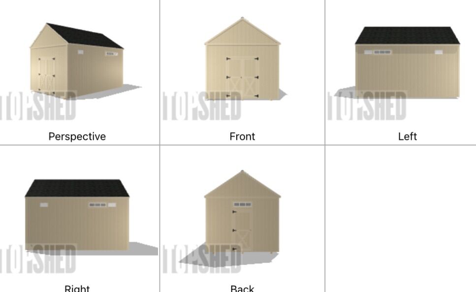 Shed / Barn W/ Loft And Cupola