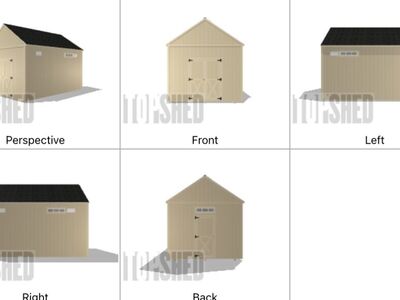 Shed / Barn W/ Loft And Cupola