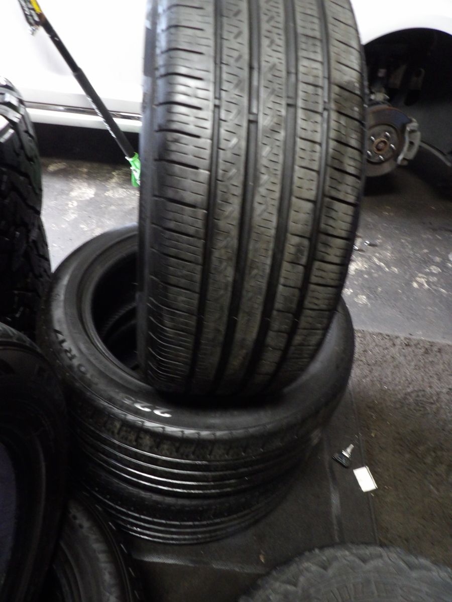 255/50R17 PIRELLI CINTURATO S7 PAIR OF TWO USED TIRES