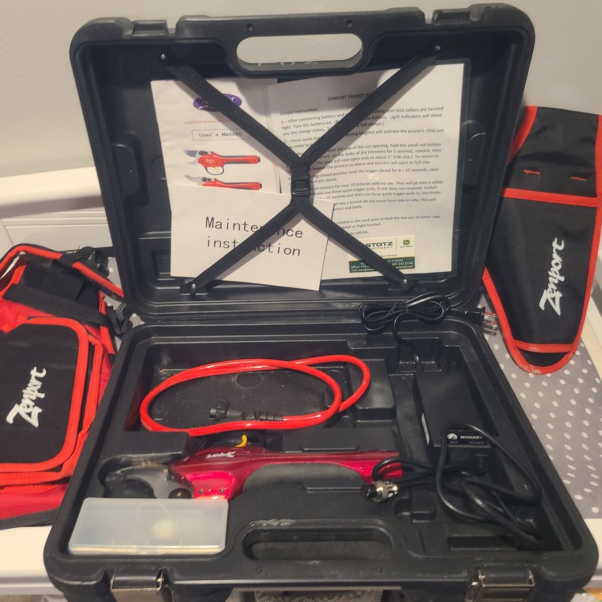Zenport EP2 ePruner 1.25-inch Cut Battery Powered
