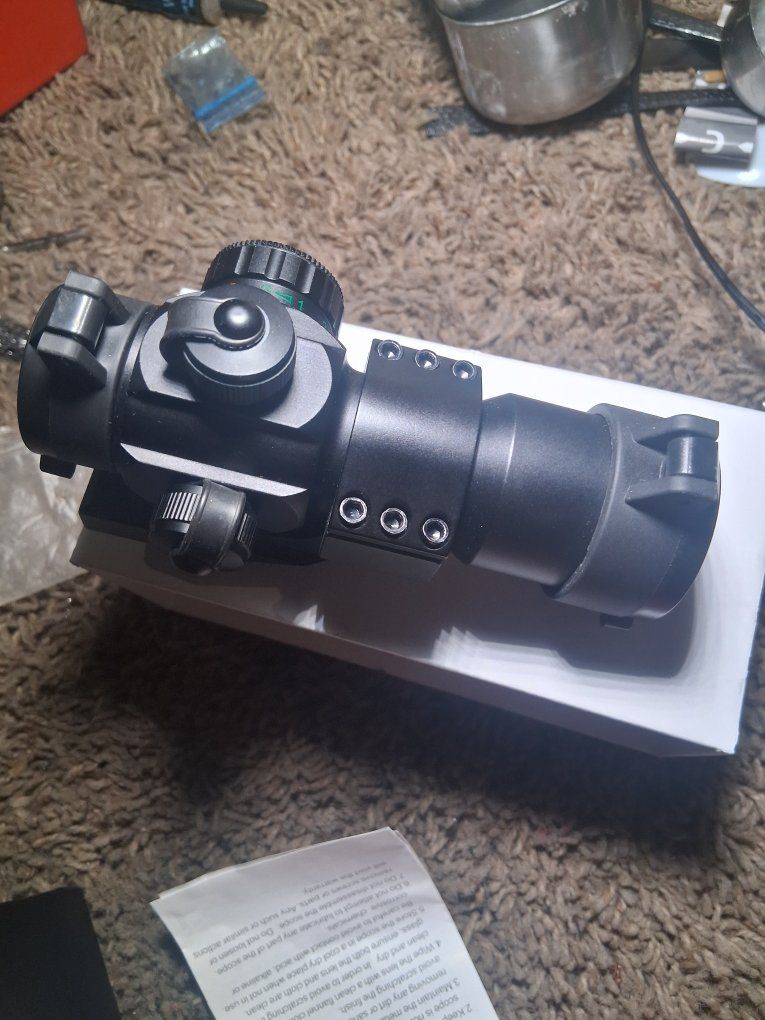 SALE tactical M3-style red dot reflex sight.