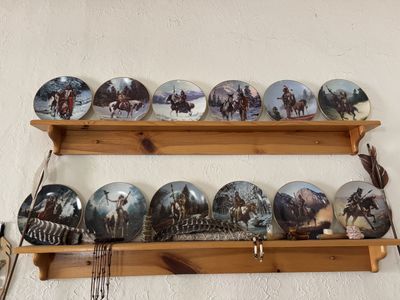 Mystic Warriors plate collection