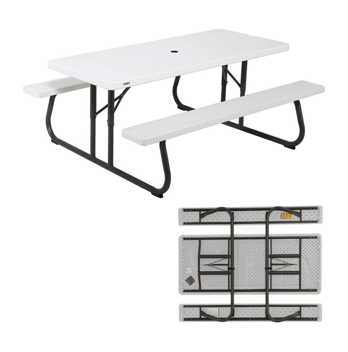 Lifetime 6-foot Classic Folding Picnic Table