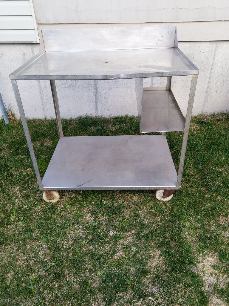 Wheeled Industrial Kitchen Cart