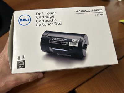 Dell Toner Cartridge S2810/S2815/H815 (New Factory Sealed)