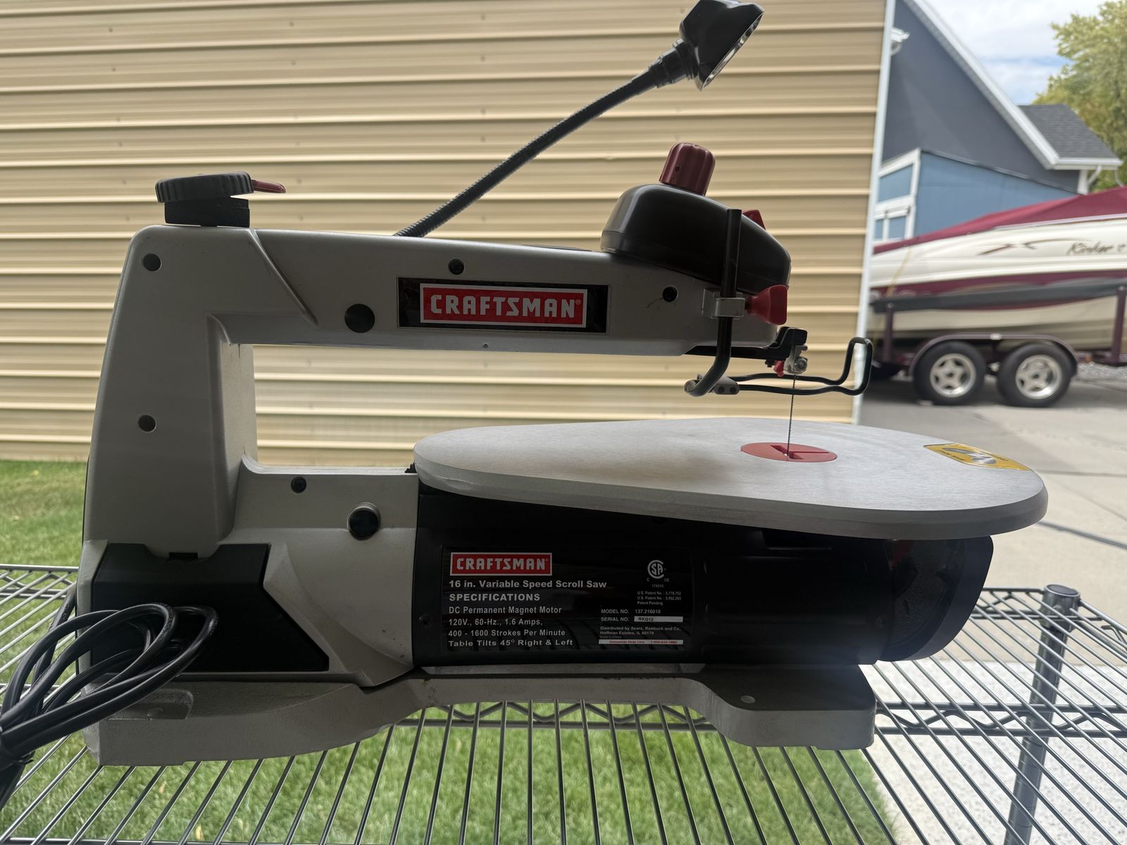 Craftsman scroll saw