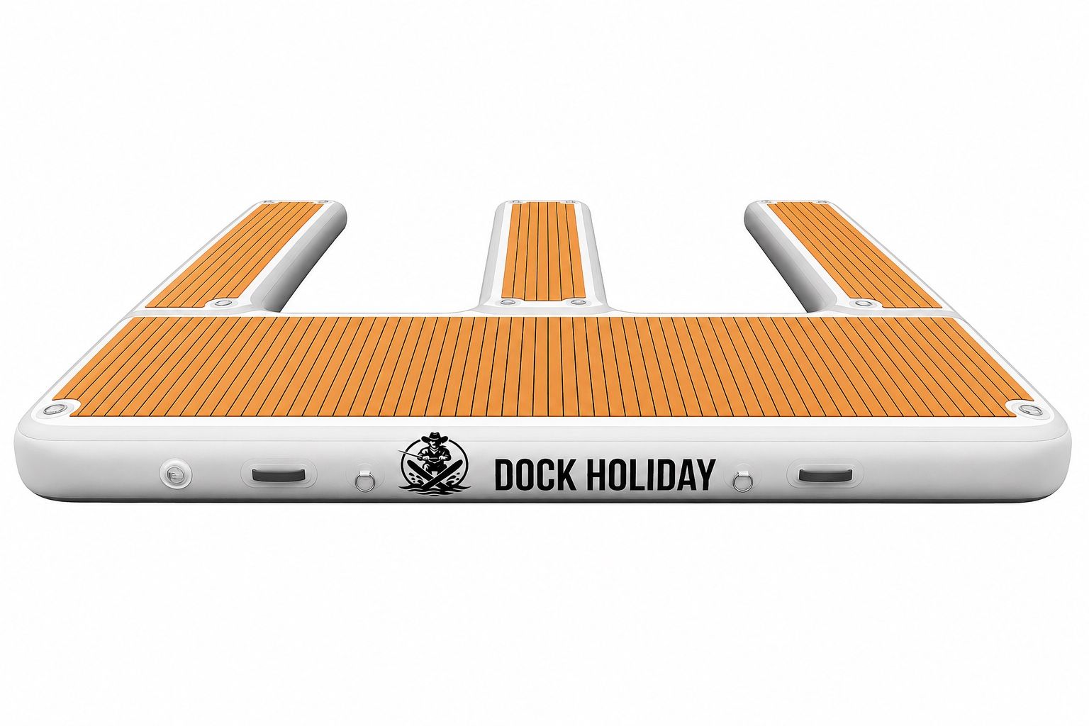 'Dock Holiday' Enhanced PWC Inflatable Dock (2 Port)