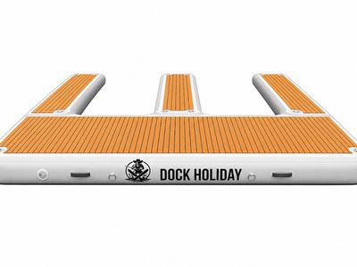'Dock Holiday' Enhanced PWC Inflatable Dock (2 Port)