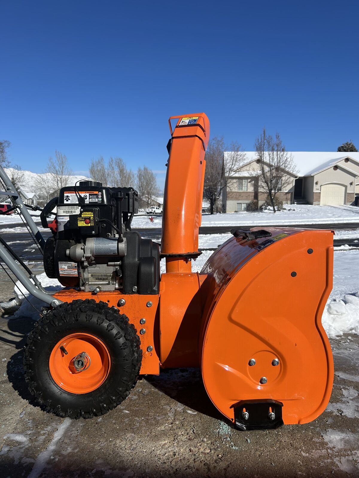 New 24” Yard max snow blower