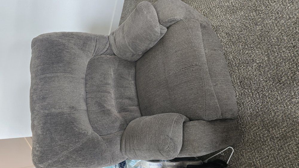 couch and recliner