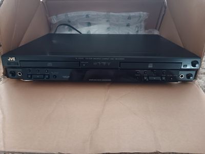 JVC XL-R2010BK CD/CDR Multiple Compact Disc Recorder - Black, X4 High-Speed CD-R Synchro-Dubbing