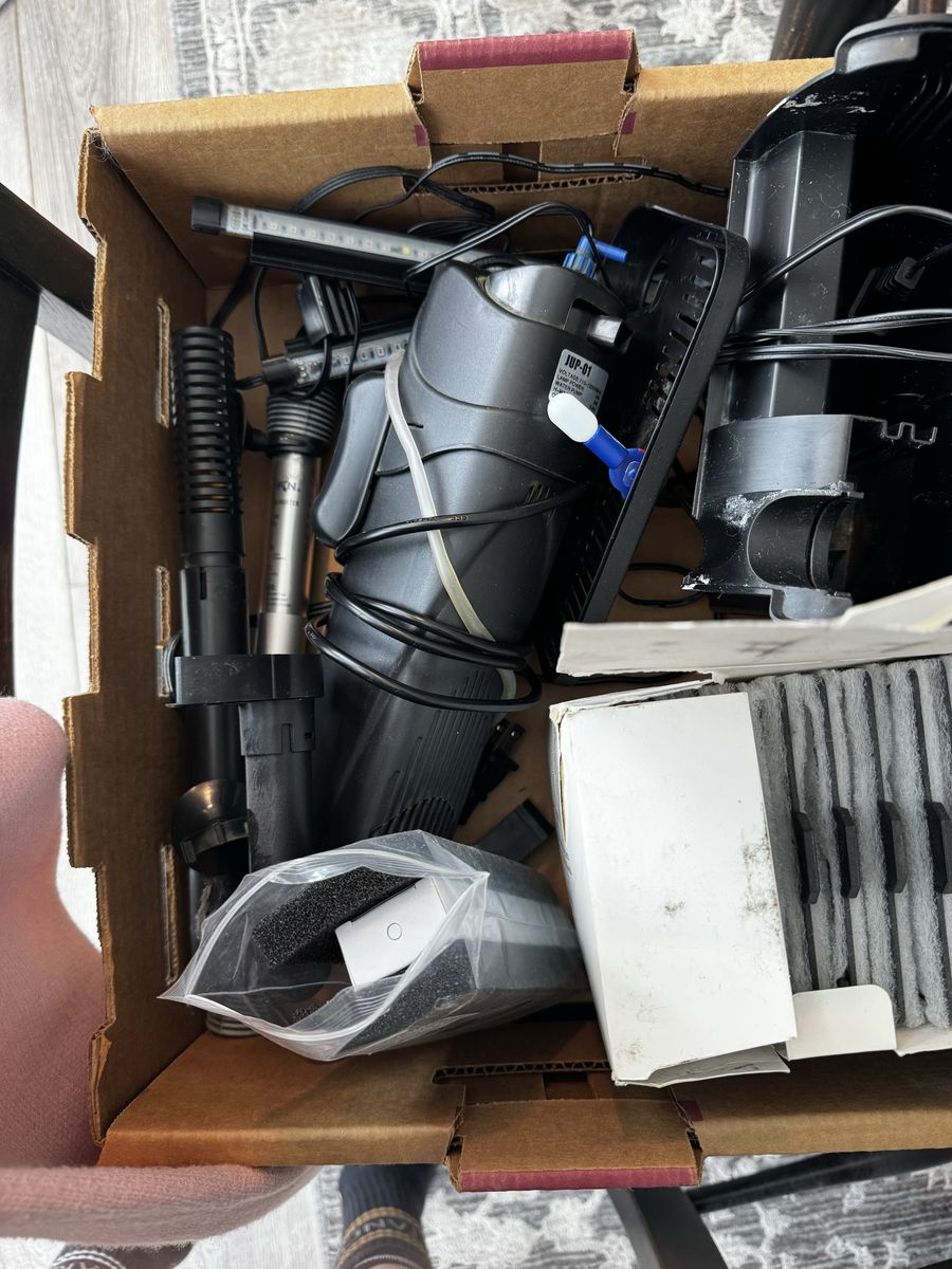 40-Gallon Aquarium Equipment Bundle - Filter, Heat