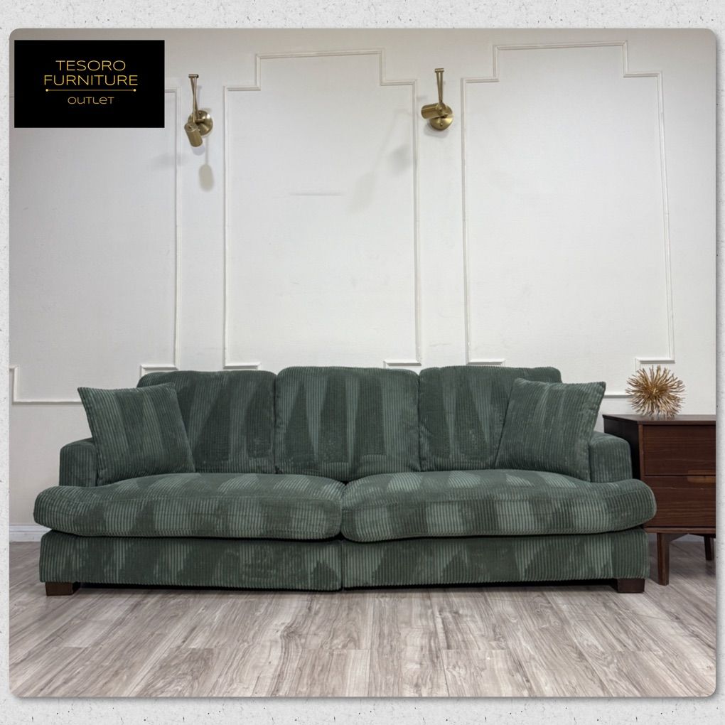 NEW CORDUROY ACCENT SOFA