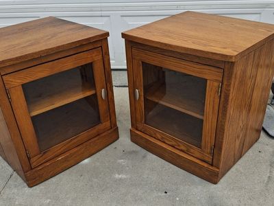 2 all wood nightstand/inda