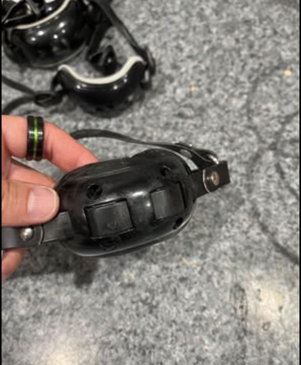 Adam’s football helmet chin strap adjustable