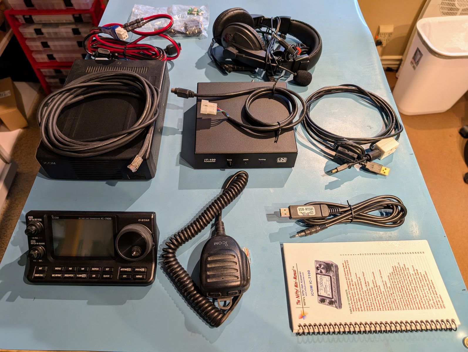 ICOM IC-7100 HF/VHF UHF Ham Radio and Accessories