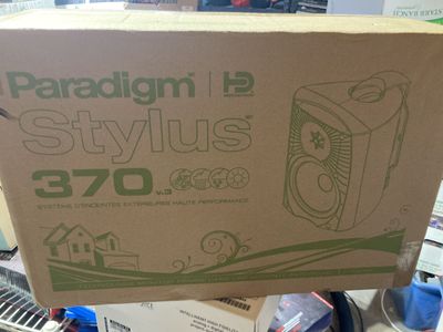 Paradigm Stylus 370 v.3 High Performance Outdoor Speakers - New in Box, Weatherproof Pair