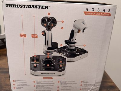 Thrustmaster HOSAS Hands On Stick And Stick Gaming Controller - New