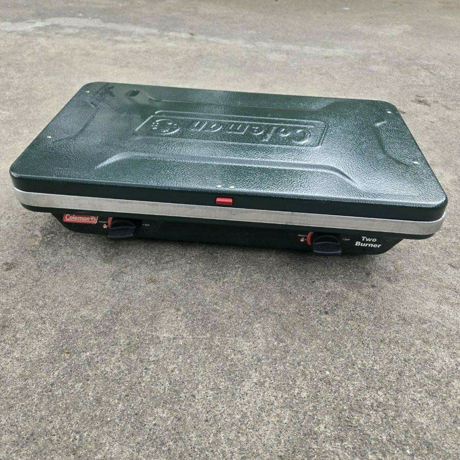 Nice Coleman 2 Burner Camp Propane Stove