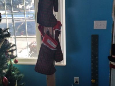 Christmas Stocking Tree